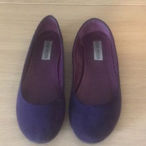 Purple Steve Madden ballet flats